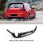 ABS car rear diffuser for Volkswagen Golf MK7 7. 5  dual exhaust 2017-2018