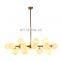 Led Ceiling Lights Glass Rods For Chandeliers Shade Glass Globe Chandelier