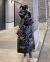 Black bright face in the long down jacket women's winter new Korean version of loose knee small coat tide