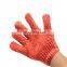Custom Logo Cotton Shower Gloves, Nylon Exfoliating Bamboo Charcoal Cleaning Bath Glove