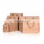 Accept custom size and print logo Brown or White Paper food Bags paper shopping bag Durable Kraft Paper Bags