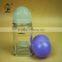 oblate glass roll on bottle with lid