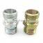 (QHH3737) Male Straight Quick Connecting Tube Fittings Compression Tube Union Fitting