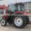 100hp 120hp tractor with front end loader farm tractor, tractor air conditioner