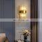 Post modern Nordic wall lamp living room bedside table corridor staircase study lighting hotel hall art crystal lamp