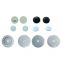 Smart Tag 900MHz epc gen2 Round button washable reusable waterproof passive uhf rfid laundry tag / token