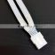 High quality Braided 8 Pin Female to Dual 8 Pin Male GPU PCI Express White Splitter Power Adapter PCIE Cable with Sleeve