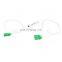 Fiber Optic PLC Splitter 1X2 SC Connectors Simplex Mini Tube Fiber Optic Splitter