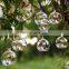 Wholesale Candle Vessels Hanging Glass Candle Holder Creative Mini Bottle Bowl Handing Glass Candle Holders Wedding Decoration