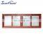 Superhouse aluminium window AS2047 Certified hot sale aluminum frame sliding window with double glass