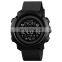 SKMEI 1511/1512 mens sport wrist watch ABS/stainless steel case digital watch with compass