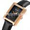 New arrival lady watch quartz custom wholesale women wristwatch leather brown fashion girl