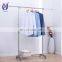 Portable Retractable Steel Wheeled Clothes Dryer Stand Rail