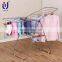 Professional Folding Retractable Adjustable Stainless Steel Clothes Drying Coat Racks Cloth Garment With Wheels Mala