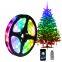 Waterproof Christmas Lights WS2812B Digital RGB Dream Color Addressable Led Fairy String Light Set DC5V USB Powered