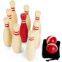 Custom Wooden Lawn Bowling Game