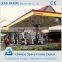 Custom stainless steel space truss frame structure gas filling station