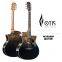 41 inch Stocks GA Body black colour light Solid Wood Acoustic Guitar
