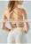 Fashion Hot Sale Ladies Backless Strappy Thin Straps Sports Gym Fitness Bra Crop Tank Top Women Workout Exercise Wear Clothing