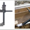 Digital switch rail wear gauge measuring tool for rail inspection and maintenance