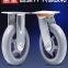 Mute caster steering roller directional wheel rubber wheel universal pulley crib universal wheel