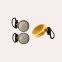 26mm Beer Juice bottle cap plastic handle aluminum ring pull caps same quality as Italy