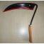 High Quality Agricultural Farming Tool Carbon Steel Sickle for Palm Fruit Betel Nut Harvesting Scythe Coconut&Palm Cutting Knife