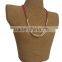 Factory Customized White leatheroid Necklace Bust fran 3D display A-12