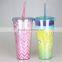 Hot sell on Alibaba plastic water bottle BPA free eco-friendly cup with straw and lid                        
                                                                                Supplier's Choice