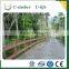High quality decorative easily assembled WPC fence wood plastic composite Garden fence panel