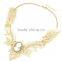 Wholesale Charm Vintage Gold Pendant Female Necklace Fashion Chunky Necklace