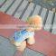 Pet leash The dog thoracic cowboy style cloth dog harness