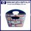 wholesale fancy craft foldable leather storage basket various kind of basket