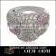New Fashion Simple couple ring sterling silver jewelry engagement ring in 916 gold