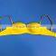 Latest fresh yellow big cup ladies gym wear