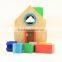 Miniature wooden toys house,wooden educational blocks toys,intelligence toy