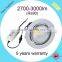 popular high end CRI90 4-way rotatable COB 30w LED downlight