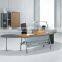 Modern office furniture,office table design photos,metal frame office desk (SZ-ODB329)
