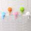 Plastic wall strong locking vacuum suction cup hanger vacuum hook