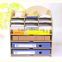 Cheap Modern design Wooden desk organizer/ Bookrack /Wood desktop, Kindergarten Furniture Wooden Children magazine rack