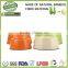 bio natural eco-friendly bamboo material pet bowl, feeder bowl