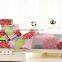 100%cotton 4pcs Pigment Printed Bedding Set With Competitive Price