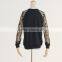 lace mosaic pullover lady bloues letter printed blouses boutique women clothing                        
                                                                                Supplier's Choice