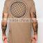 ball printed men t-shirt short sleeves O-collar men casual t-shirt OEM service