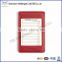 New Fashion Top Grade Handmade Cheap Red Faux Leather Note Jotter