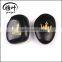 Engraved pebble/Engraved river stone High polished flat black stone