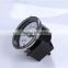 China 304ss Or Black Iron Shell Whit A Bracket Support Pressure Gauge