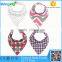 High quality cotton muslin bib baby bibs bandana