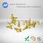 Brass nut and hand twist the screw copper of brass fittings, small parts lathe processing manufacturer