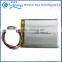 3.7V 4400Mah li-polymer battery With wire and PC 7.4v li-polymer battery 802540 polymer li-ion battery
